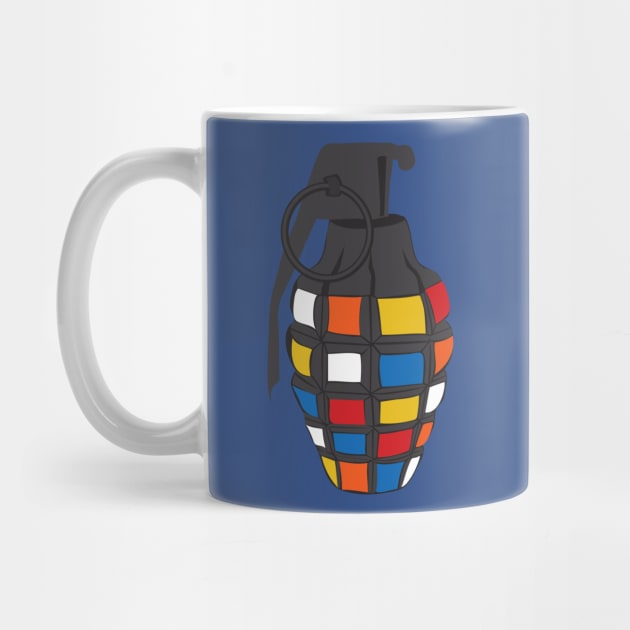 Rubik's Grenade by PodDesignShop